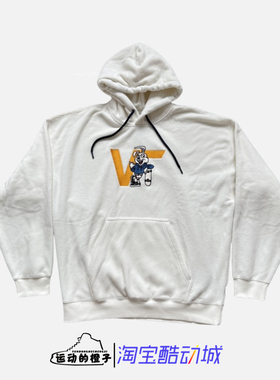 VANS 卡通兔子刺绣男女亲肤绒面保暖连帽运动休闲卫衣VN0002EGFS8