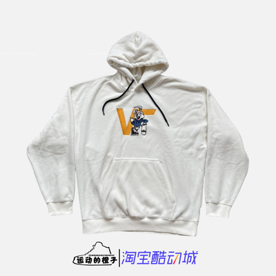 VANS 卡通兔子刺绣男女亲肤绒面保暖连帽运动休闲卫衣VN0002EGFS8