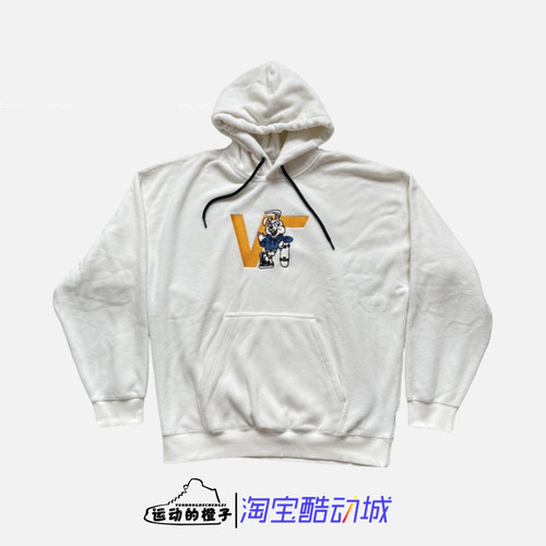 VANS 卡通兔子刺绣男女亲肤绒面保暖连帽运动休闲卫衣VN0002EGFS8