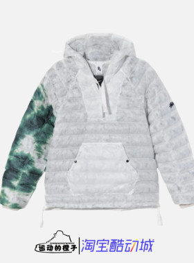 NikexStussy联名男子连帽棉服