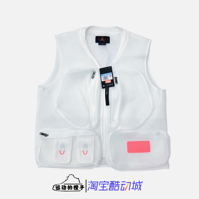 AJ男子拉链口袋机能运动休闲