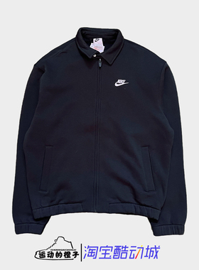 NIKE耐克 男子翻领休闲运动加绒保暖夹克外套DX0540-010