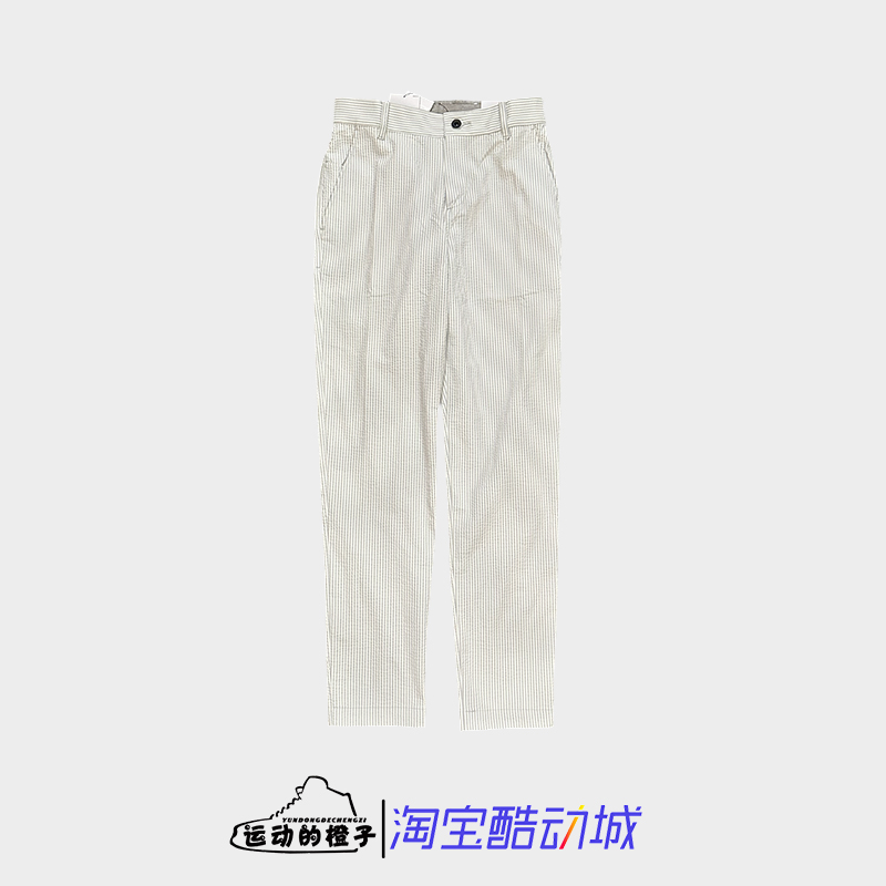 Nike耐克 GOLF高尔夫男防晒速干透气泡泡纱斜纹布长裤DH1947-078