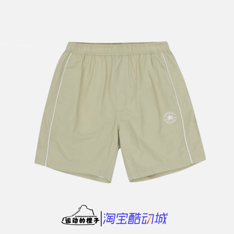 Converse/匡威 网面衬里男子复古梭织运动休闲短裤 10027743-A01