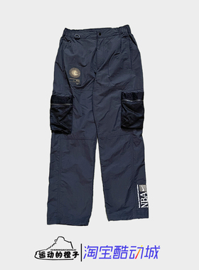 耐克Nike 男子休闲透气宽松长裤舒适网眼多口袋工装裤 FD8464-010