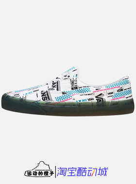 VANS ERA 涂鸦字母印花 果冻底 男女情侣低帮休闲板鞋VN0A4U3905M