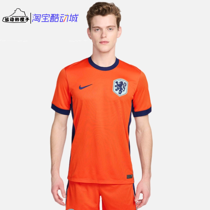 Nike/耐克 荷兰队主场球迷版球衣男子足球运动短袖T恤 FJ4276-819