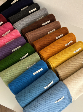 高级感纯色100%羊毛围巾女冬季韩版百搭学生情侣保暖针织毛线围脖