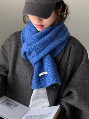 NikkiHaley韩版保暖围巾