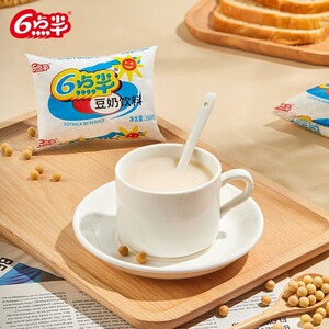六点半豆奶整箱16袋160ml袋装奶
