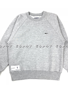 DESCENDANT PE CREW NECK SWEATSHIRT 17SS 小鲸鱼刺绣圆领卫衣