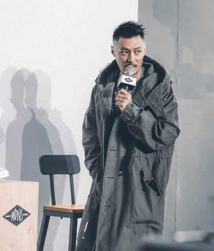 长款鱼尾风衣M47夹克余文乐同款