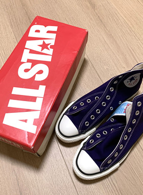 CONVERSE ALL STAR J HI 日产匡威 紫色高帮帆布鞋 帝王紫