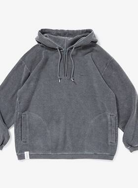 「现货」DESCENDANT BAJA HOODED SWEATSHIRT 19SS水洗半拉链帽衫