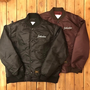 JACKET.NYLON.SATIN骷髅翅膀棒球夹克外套 「现货」WTAPS TEAM