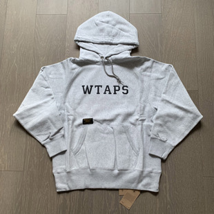 WTAPS DESIGN HOODED SWEATSHIRT.COTTON 17AW 字母连帽卫衣帽衫