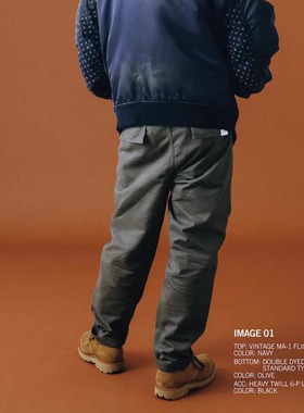 MADNESS DOUBLE DYED STANDARD TYPE CHINO 24AW日本面料水洗长裤