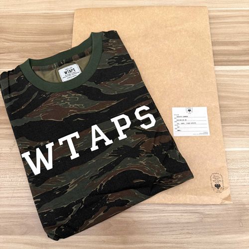 现货 WTAPS DESIGN SS 05/TEE.COPO.TIGER STRIPE 虎纹T恤