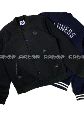 MADNESS BASEBALL JACKET 刺绣羊毛棒球服加厚夹棉夹克外套余文乐