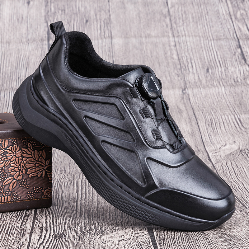 2023新款休闲鞋运动皮鞋真皮男鞋