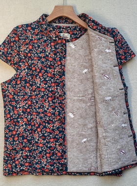 驼绒马甲女中老年居家保暖背心妈妈装加绒加厚棉衣坎肩奶奶马夹