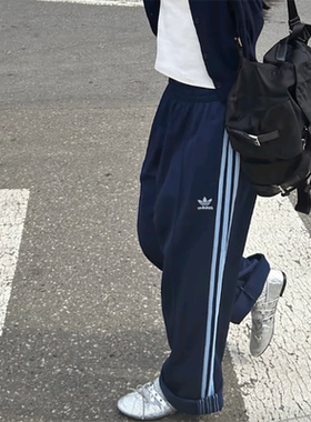 Adidas阿迪达斯三叶草 Wales Bonner联名三条纹复古运动裤 JJ2941