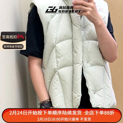 阿迪达斯三叶草冬季男女款运动休闲宽松保暖羽绒服马甲JD3741