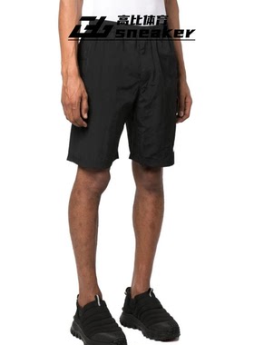 山本耀司Y-3轻质速干短裤男子小标休闲直筒宽松透气运动裤H63016