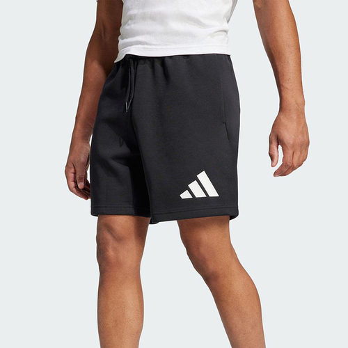 Adidas阿迪达斯针织短裤夏季男透气运动训练五分裤JD4900