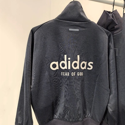 阿迪达斯Fear of God Athletics女子立领户外休闲针织外套IS8713