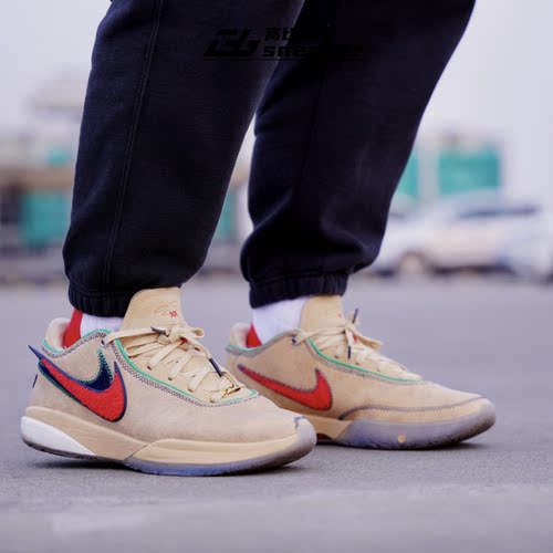 耐克Nike LeBron20 LBJ詹姆斯20四骑士气垫实战篮球鞋DV9089-200