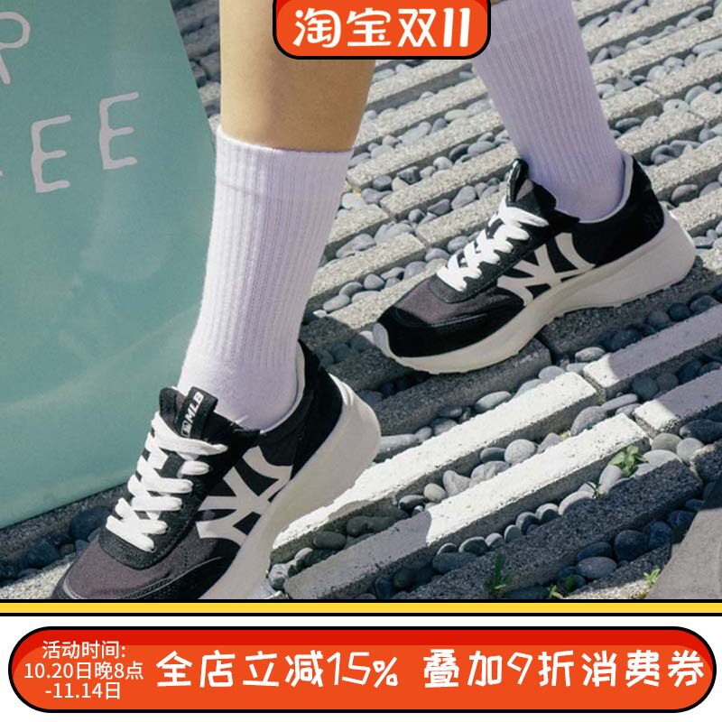 MLB正品官方旗舰店男鞋洋基队复古厚底女款运动透气老爹鞋跑步鞋