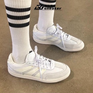 德训鞋 运动板鞋 IH4795 24男子低帮复古足球鞋 阿迪达斯Predator