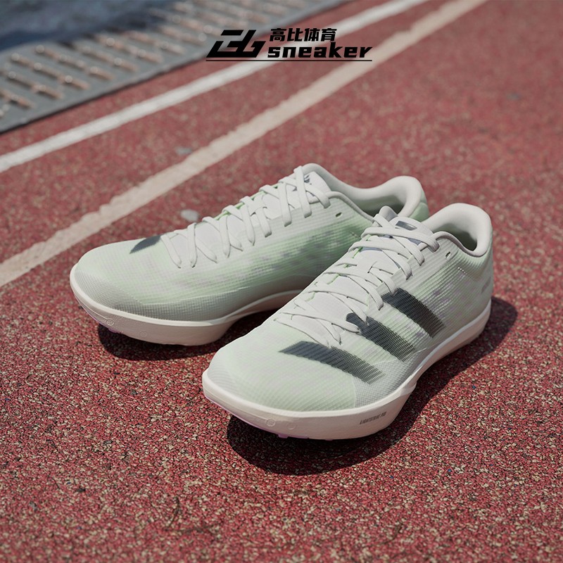 阿迪达斯正品ADIZERO LONG JUMP男子低帮网面田径跑步鞋ID7244