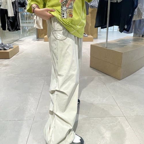 ADIDAS阿迪达斯女子长裤经典休闲运动裤梭织伞兵裤 JY8075