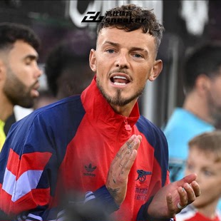 阿迪达斯三叶草阿森纳足球男子休闲运动训练梭织夹克外套IS6503