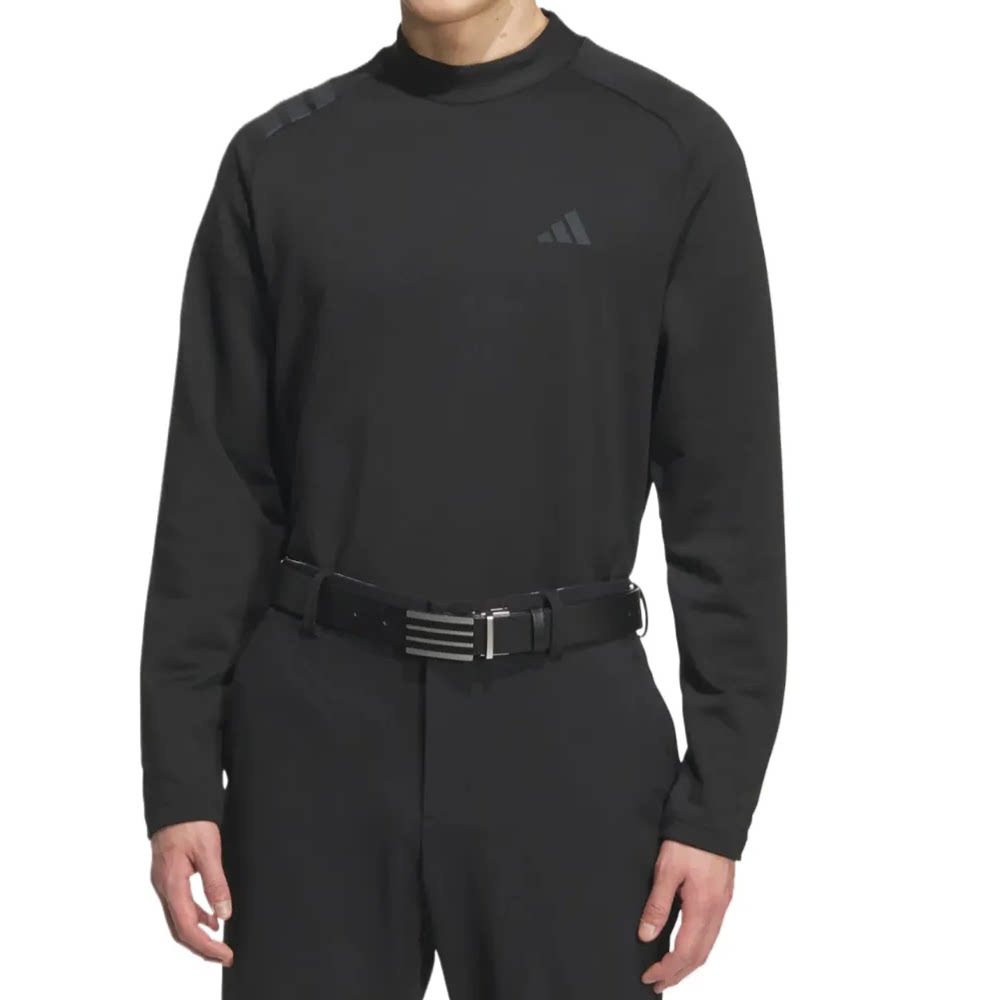Adidas阿迪达斯男士高尔夫球服长袖场地穿着运动半高领T恤 JN1230