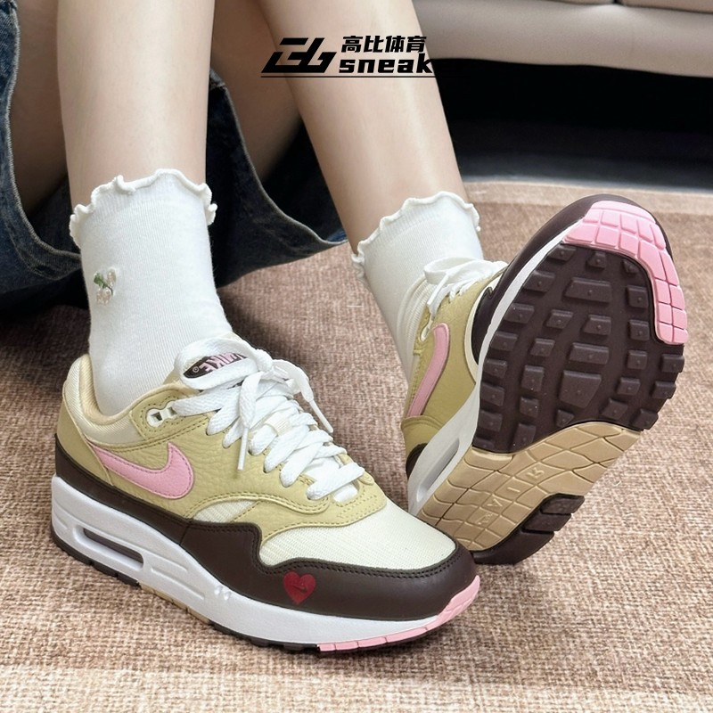 Nike耐克女鞋AIR MAX1厚底休闲气垫缓震透气跑步鞋FZ4346-200