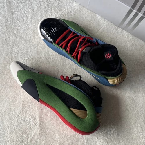 Adidas Harden Vol.8 哈登8 男子实战减震防滑低帮篮球鞋 JR8082