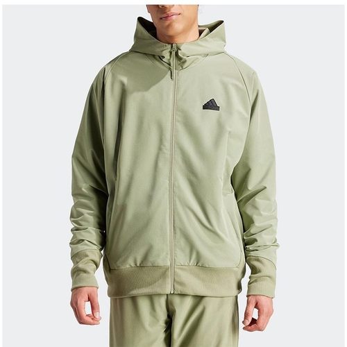 阿迪达斯ZNE 春秋男款经典连帽透气舒适训练运动夹克 外套 IS9279