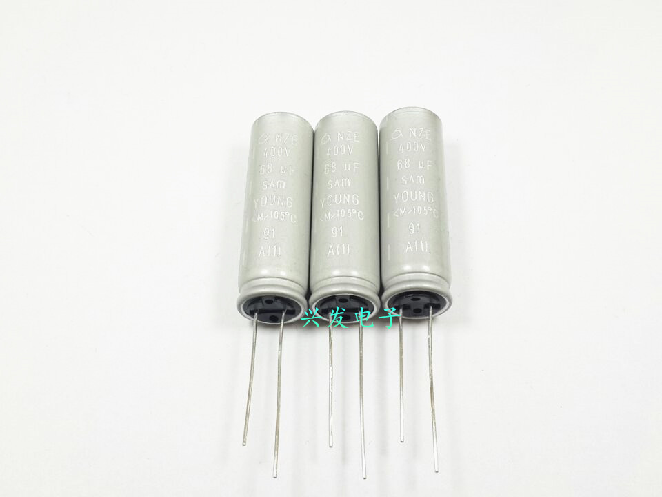 原装韩国三莹 高频液晶显示 电解电容 400V68UF 68UF400V 12.5*40