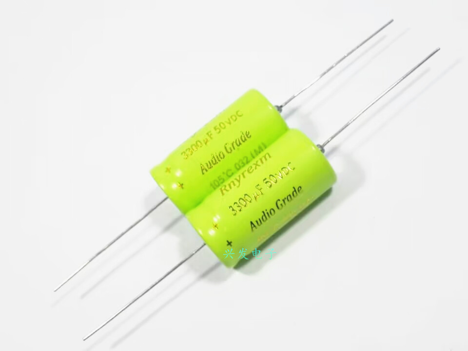 50v3300uf 3300UF50V 原装Rnyrexm 胆机音频 轴向电解电容 18*36