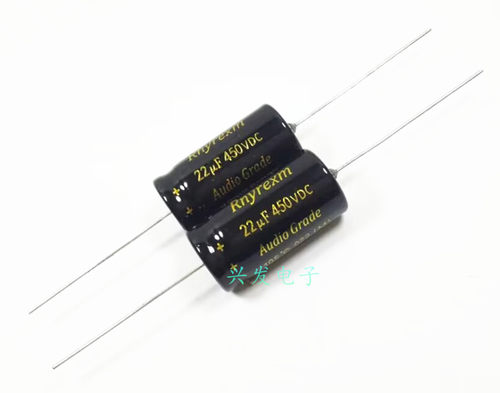 450V22UF 500V Rnyrexm 高压胆机电源 轴向卧式 电解电容 16*30
