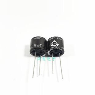 400V27UF 27UF400V 全新原装韩国三莹 超矮型电源 电解电容 18*15