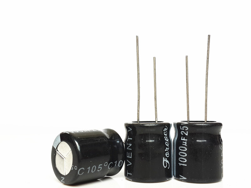 全新台产长寿命电源 电解电容 25V1000UF 1000UF25V 矮体积 13*16