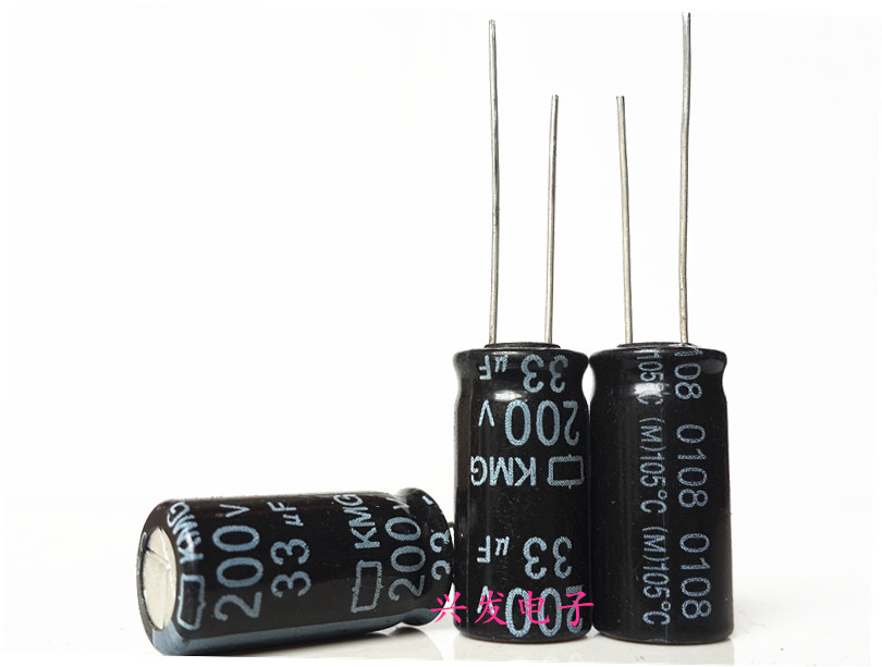 全新优质液晶电源板 电解电容 200V33UF 33UF200V 体积：10X20