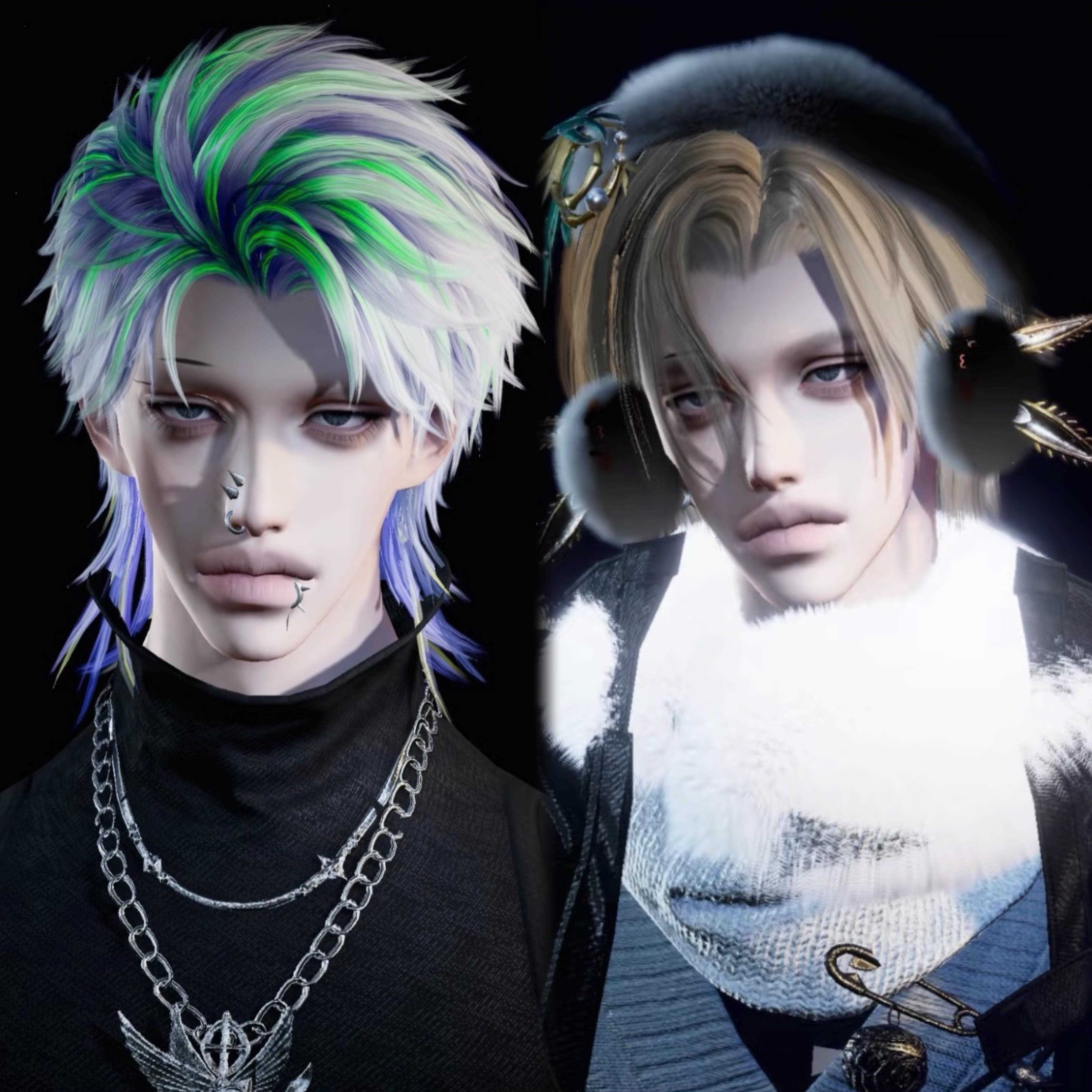 KORO 深意 逆水寒手游捏脸男通用