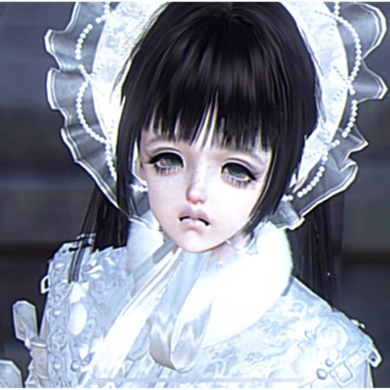 悲伤人类体 杀死春天 逆水寒手游捏脸女通用