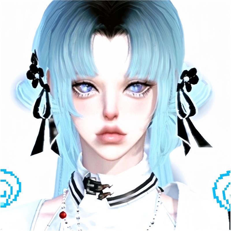 Blue MYSTIQUE逆水寒手游捏脸全职业女通用原版