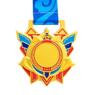 定做KPL王者荣耀英雄联盟比赛活动颁奖奖牌优秀员工荣誉勋章定制